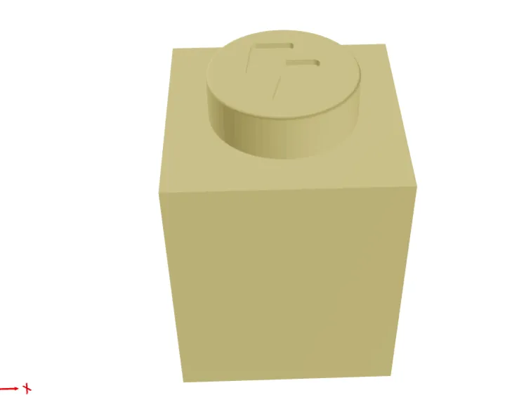 LEGO brick 1x1