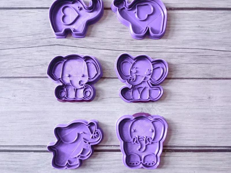 ELEFANTE CORTANTE DE GALLETAS