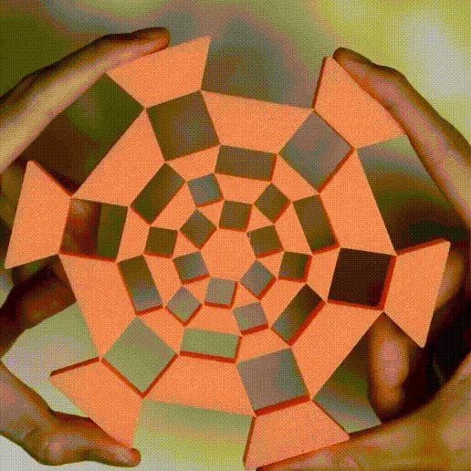 Fidget Toy - Deployable Hexagram