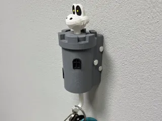HALLOWEEN SPECIAL KEY HANGER - DRY BONES