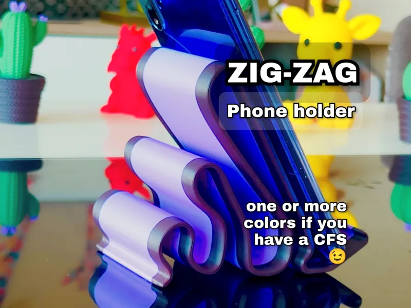 zig zag smartphone holder