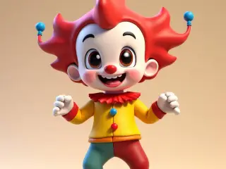 friendly clown