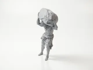 Atlas Skull Figurine Miscellaneous 3D Printable