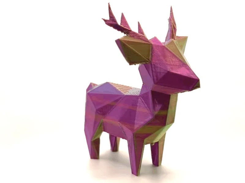 Low poly deer