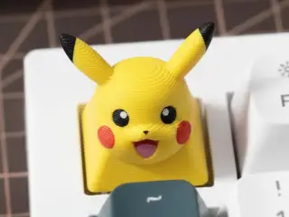 Pikachu Pokemon keycap