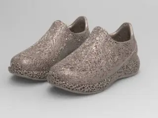 Running shoes-hollow