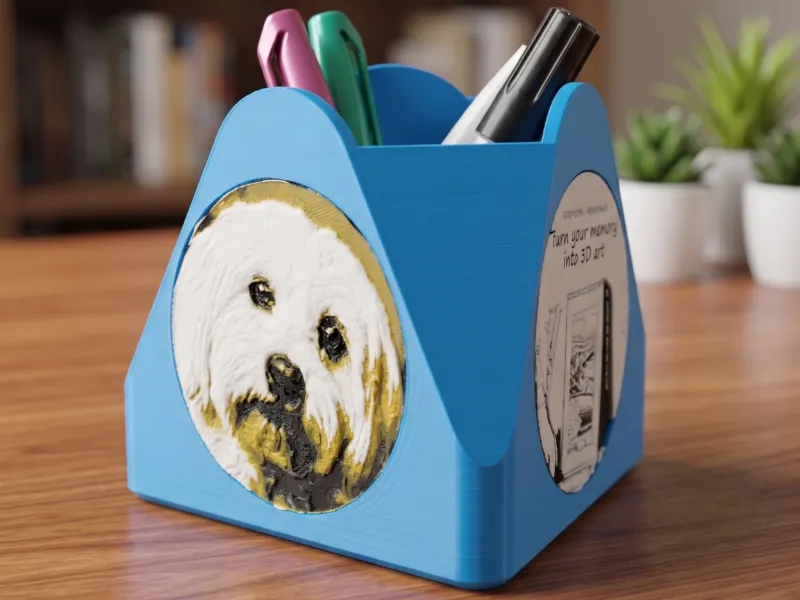 Customizable MagicRelief Pen & Tool Holder
