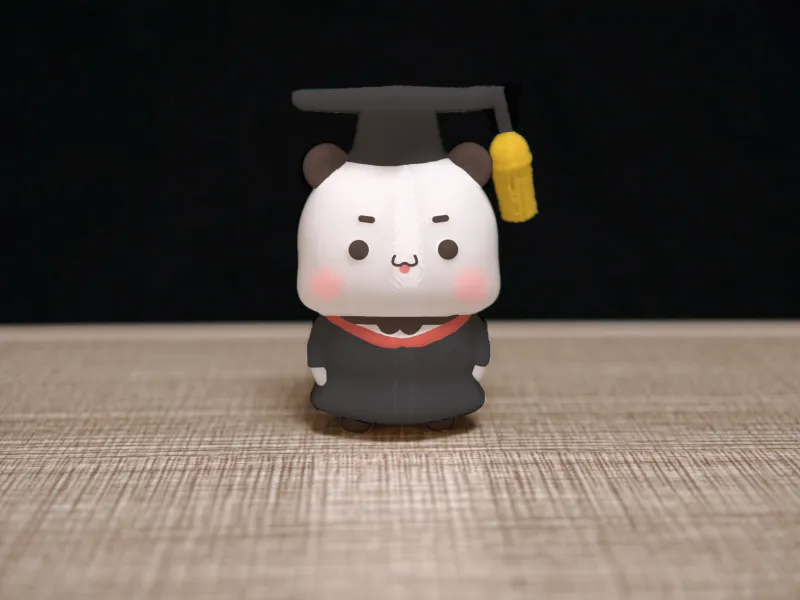 情侣熊系列-大学毕业一二（Couple Bear-university graduated_yier）