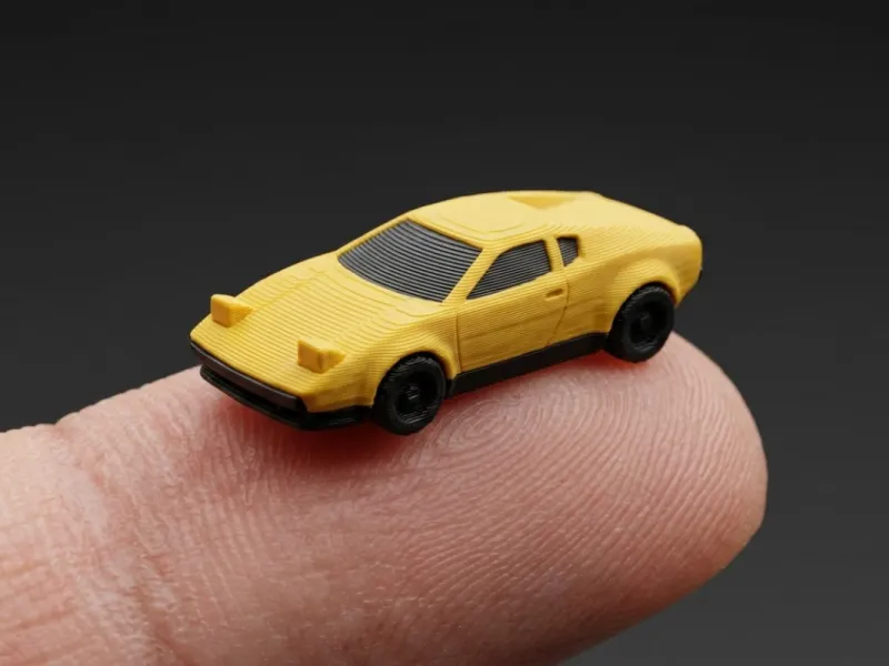 tiny supercar model