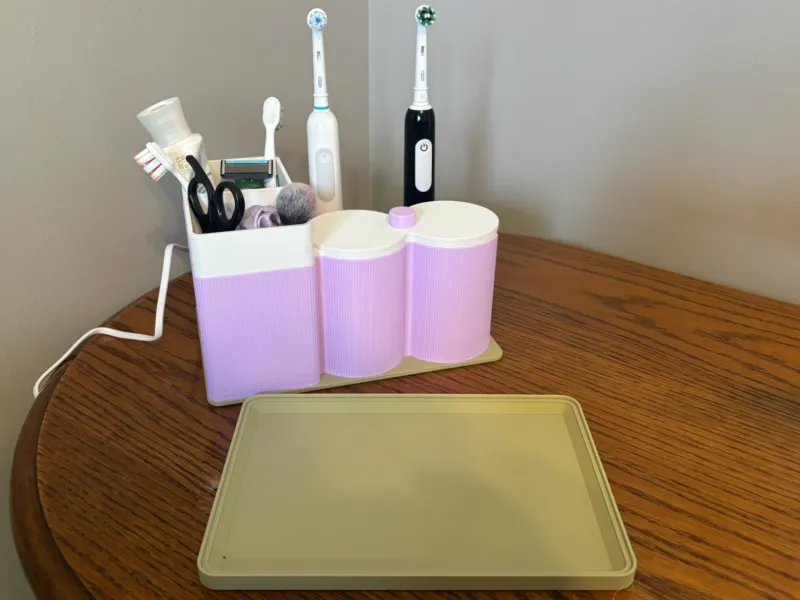 Bathroom organizer - Electric Tooth Brush stands and holder