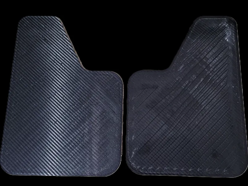 Universal splash guards and mud flaps