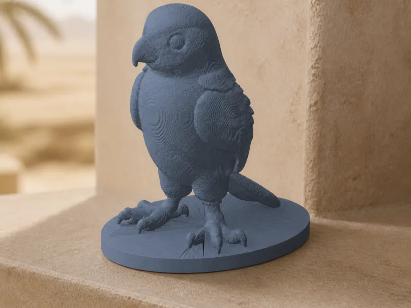 Saker Falcon – Arabian Falcon Desk Collectible