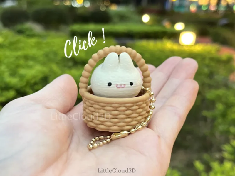 Cute Bunny in Basket Clicker