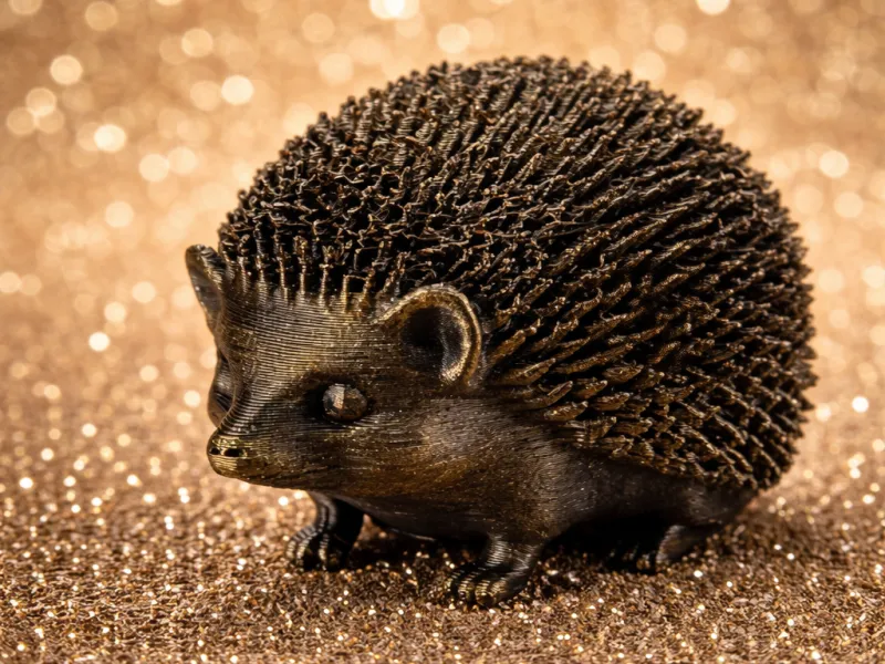 Cute Hedgehog – Detailed 3D Print with Realistic Spikes
