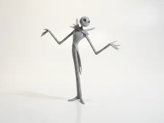 Jack Skellington Figurine Movies TV 3D Printable
