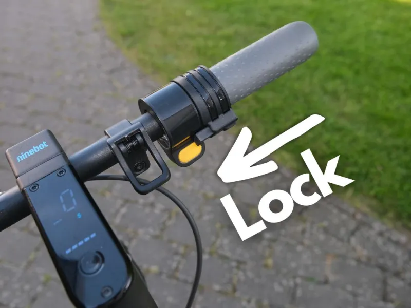 E-Scooter Throttle Lock/Cruise Control Holder