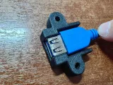 USB-F Connector Housing/Mount-0