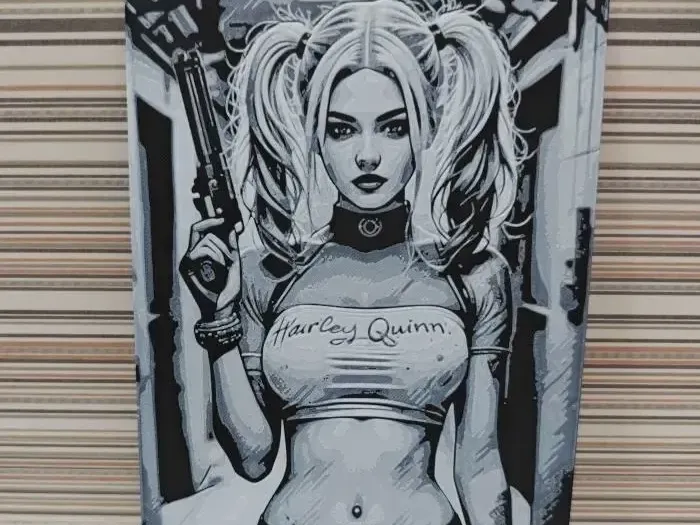 Hueforge Harley Quinn