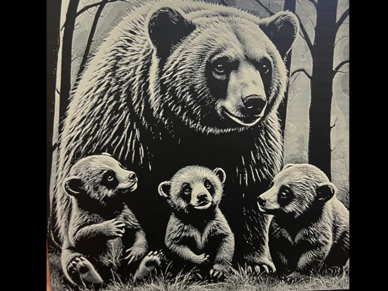 Bear v2 Hueforge 200x200