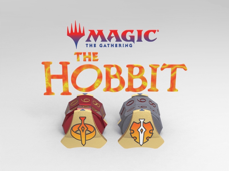 MTG Click Wheel Life Counter The Hobbit Collection