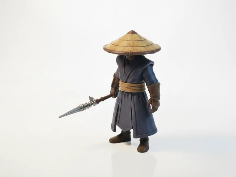 Raiden-Krieger-Figur Gaming-Sammlerstück 3D-druckbar