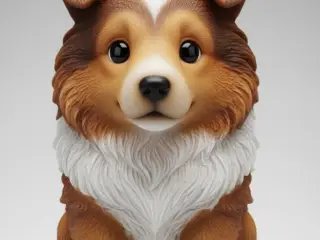 Rough Collie puppy