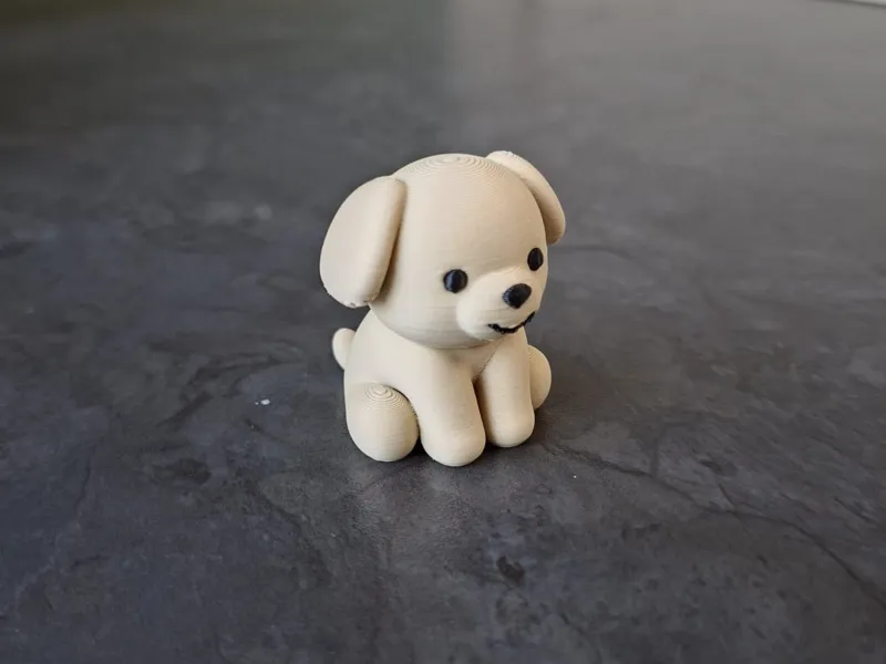 Tiny Happy Puppy. Quick print