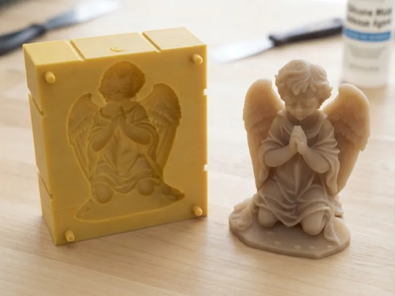 Angel silicone mold