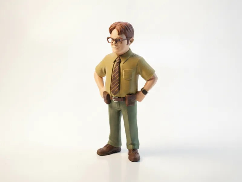 ドワイト・シュルート フィギュア 『ザ・オフィス』TV 3Dプリント可能