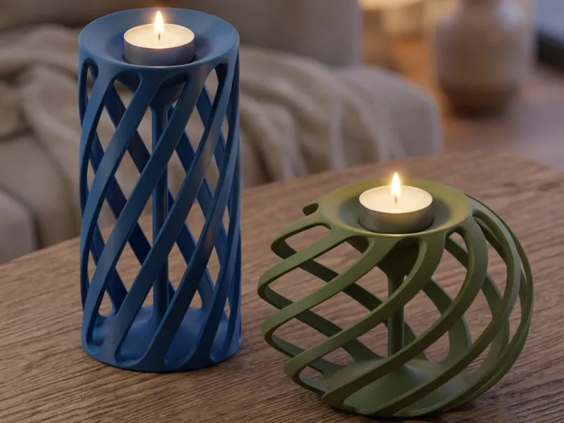 Candle holders set