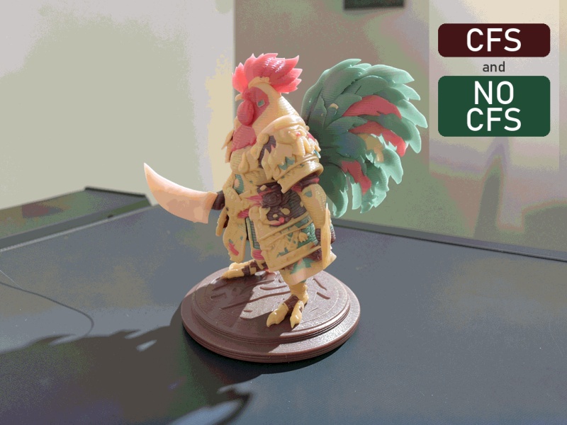 Héraut guerrier du Coq du zodiaque chinois | CFS et sans CFS