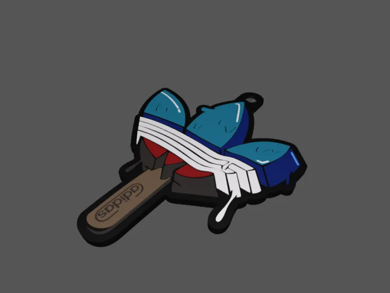 Llavero Adidas Paleta