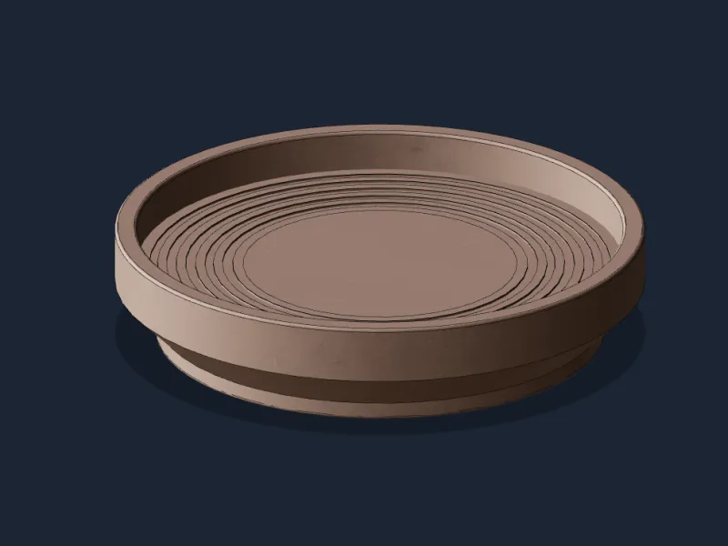 Minimalist Standing Catch-all Bowl