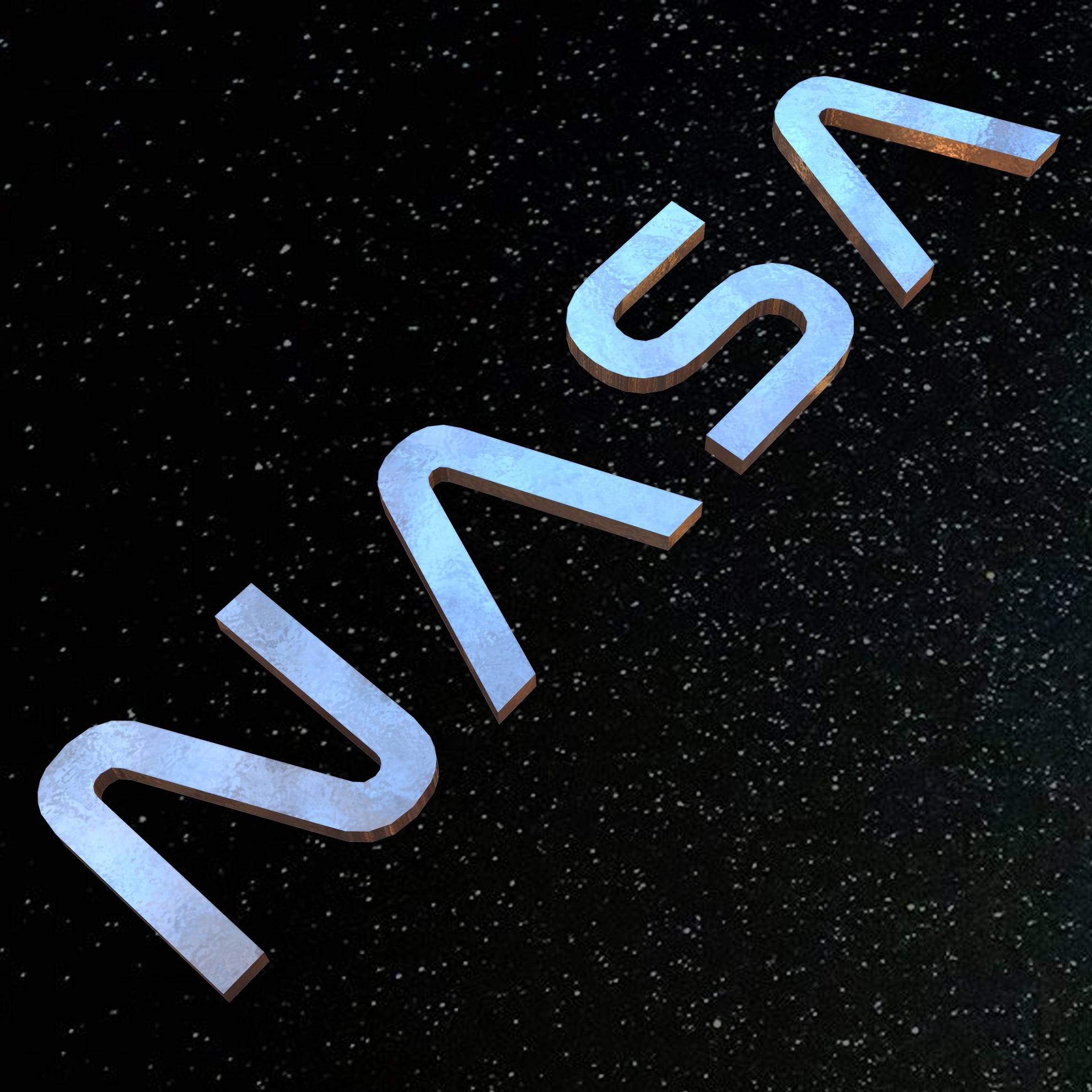 3D Printer Files | 3MF File | NASA Style 3D Lettering - Full Alphabet ...