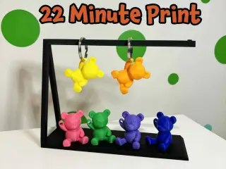 Tiny Bear - with or without keychain