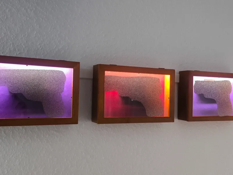 USB Powered French Cleat Showcase
