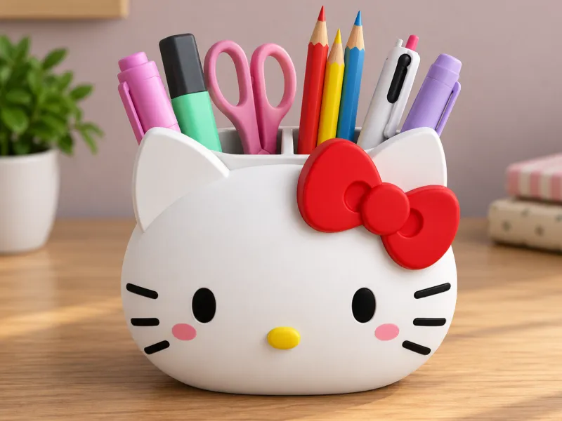حامل أقلام Hello_Kitty