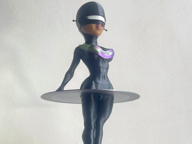 Lampe de bureau Muse Cyberpunk : Statue décorative