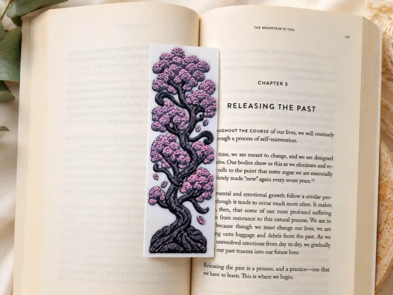 Cherry Blossom Bookmark (No CFS/AMS)