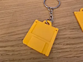 Disketten-Schlüsselanhänger | Floppy Key Chain