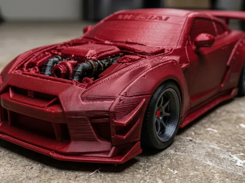 Nissan skyline 2000kw power concept car