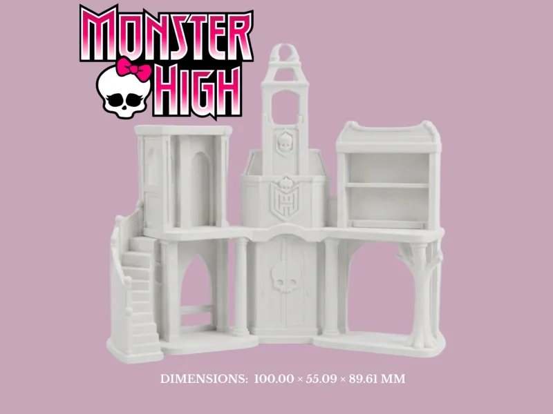 Monster High School Dollhouse - 3D Model