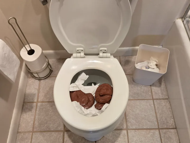 Der ultimative Toiletten-"Außer Betrieb"-Streich