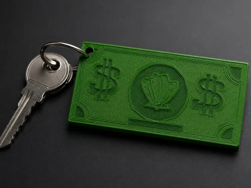 spongebob dolar keychain