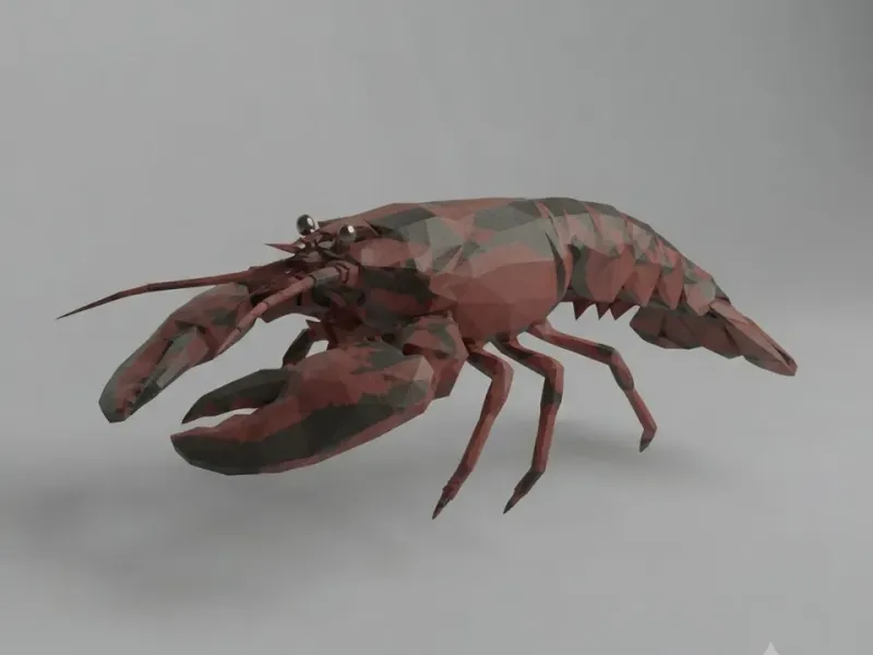 กุ้งมังกรโลว์โพลี