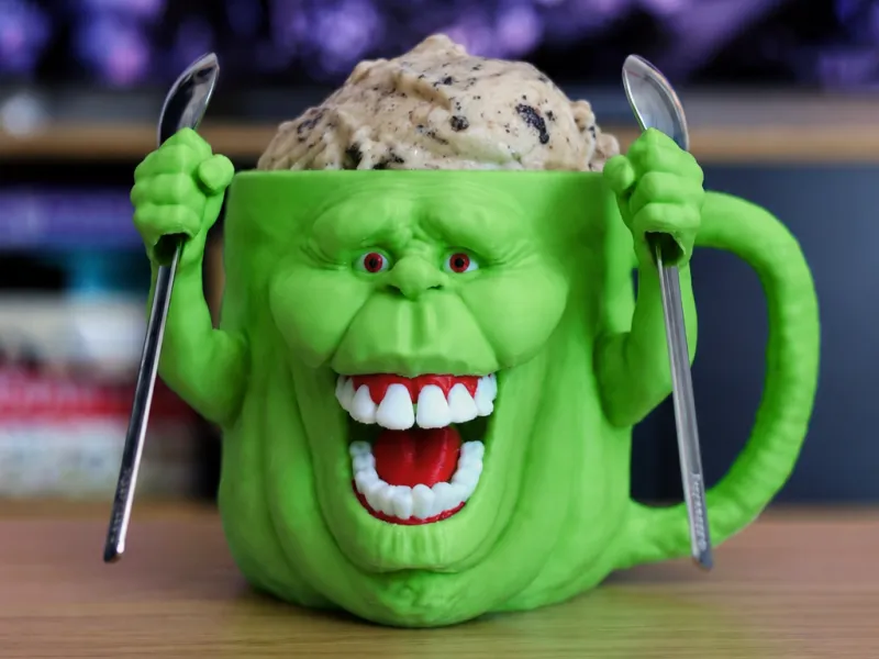 Slimer Ice Cream Holder