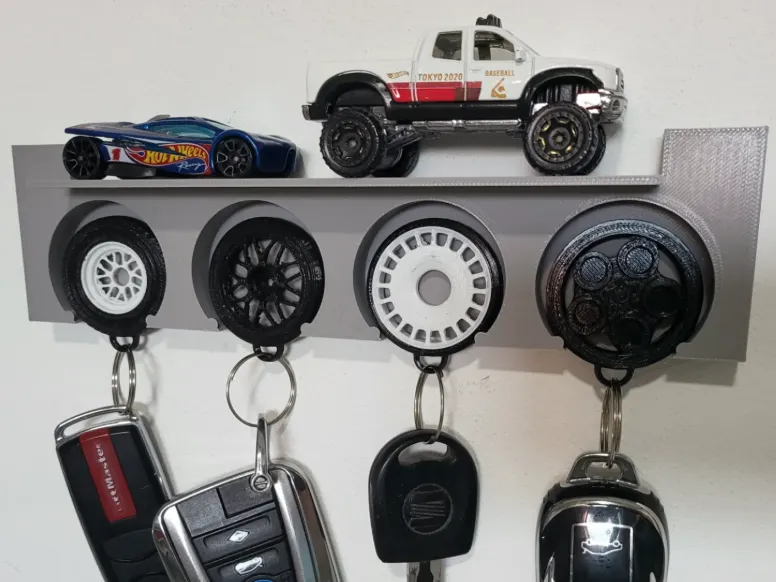 Hanger for car keys for car enthusiasts