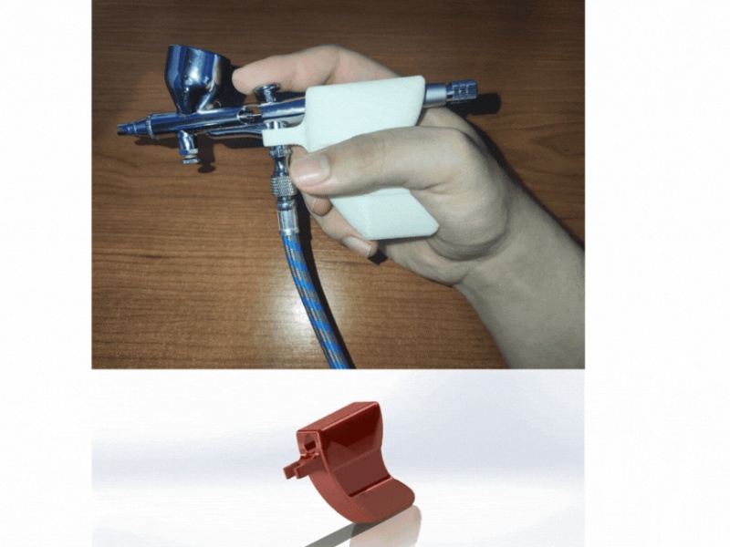 Airbrushhouder