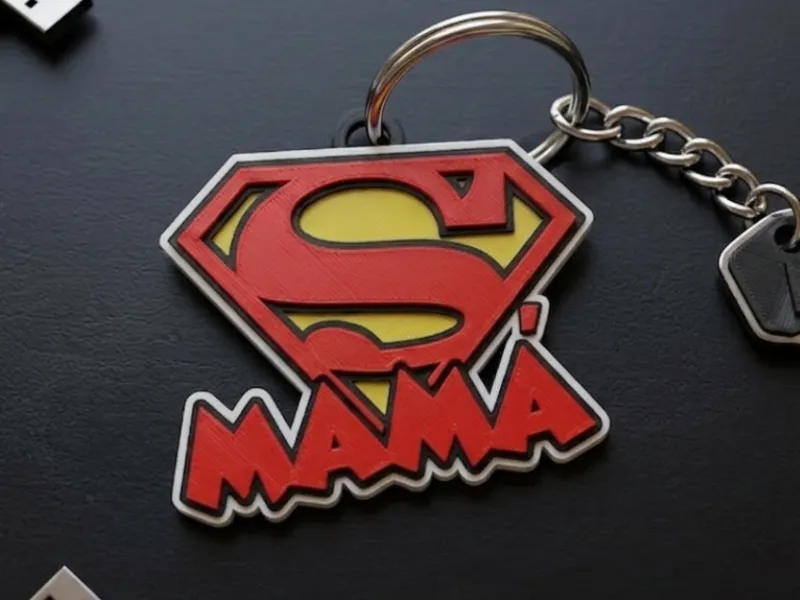 KEYCHAIN SUPERMAMA