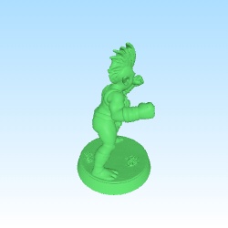 goblin gril wrestler